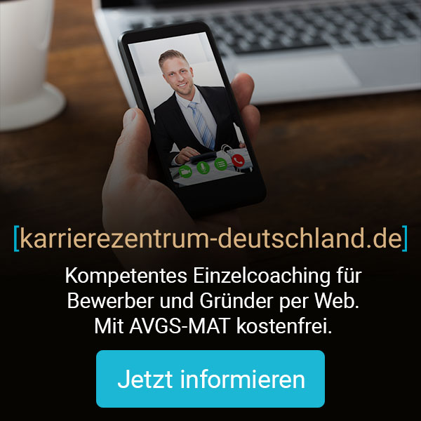 Einzelcoaching für Bewerber und Gründer per Web